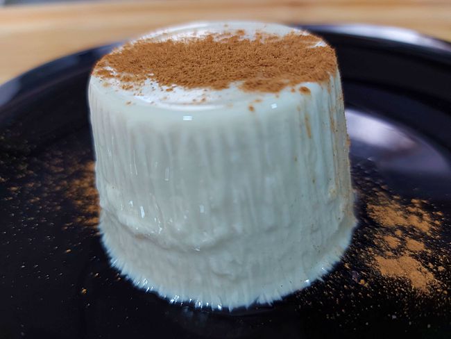 Flan de horchata