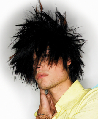 emo hairstyles male. long haircuts for men.