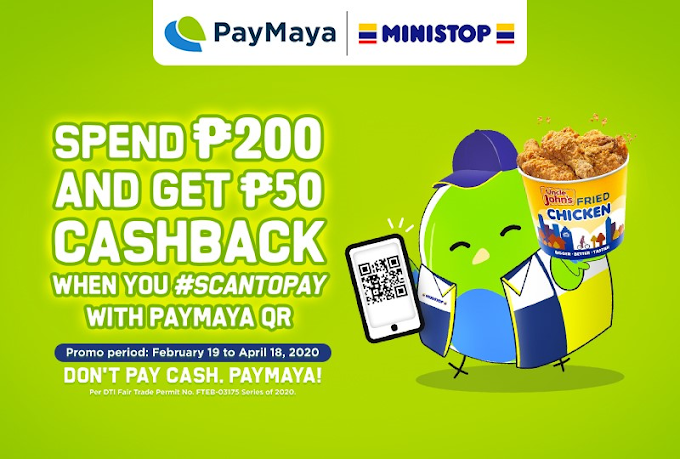 PayMaya Preferred: Get quick treats and sweet deals when you use PayMaya QR at Ministop