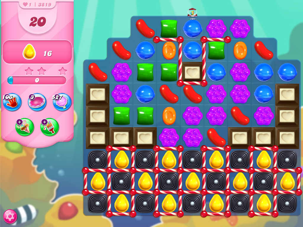 Candy Crush Saga level 3819