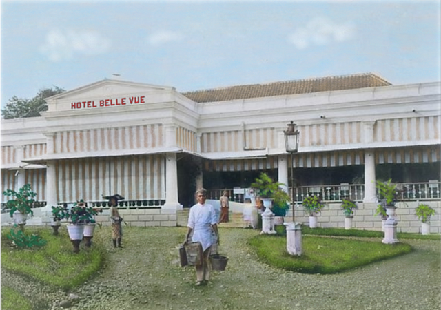 Hotel Belle Vue di masa hindia belanda