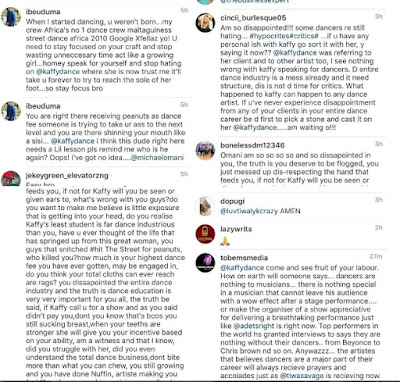 "You are all bunch of ingrates"-Kaffy replies dancer who slammed her