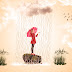 Rain fall artwork photo manipulation