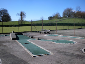 Crazy Golf course at The Glebe in Bowness-on-Windermere