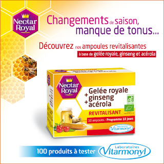 100 pack de 10 Ampoules revitalisantes Nectar Royal