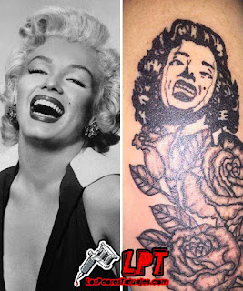 Los peores tatuajes de Marilyn Monroe