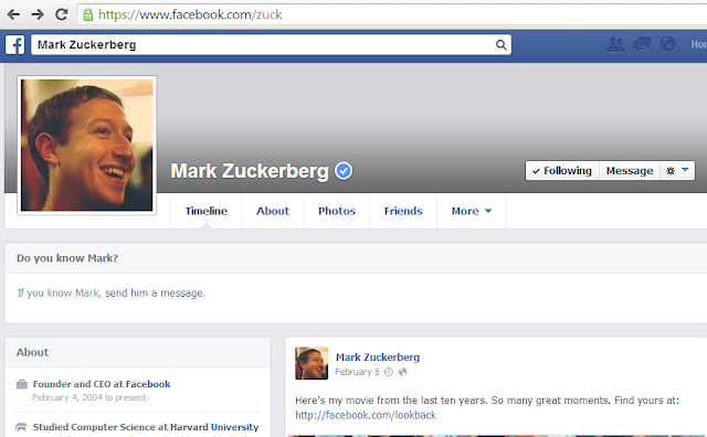 Mark Zuckerberg cover photo hacked