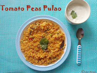 Tomato Peas Pulao