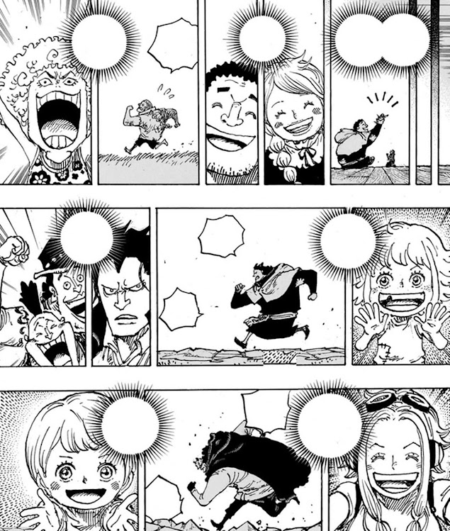 ワンピース 漫画 1102話 くまの人生 ジニー イワちゃん ボニー ドラゴン ONE PIECE Chapter 1102