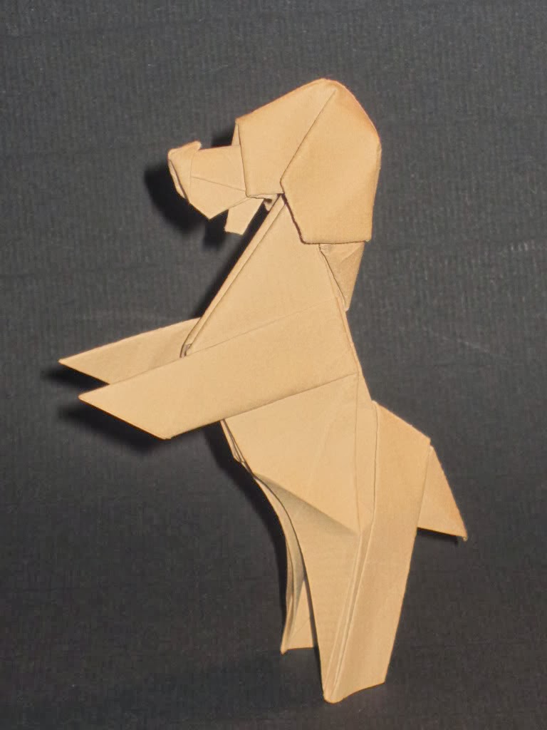 Origami Maniacs: Origami Dog by Paul Frasco