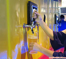 Tap It Out Solaris Mont Kiara Malaysia 1st Beer ATM 