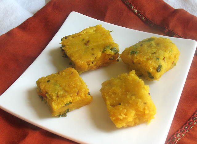 Coriander as well as Chickpea Flour Fritters (Kothimbir Vadi)