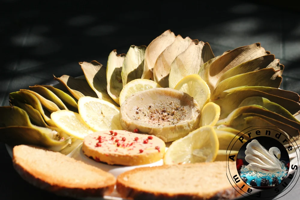 Salade raffinée de Paul Bocuse aux artichauts et foie gras