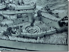 px signature de la capitulation du japon sur le pont de l'USS Missouri