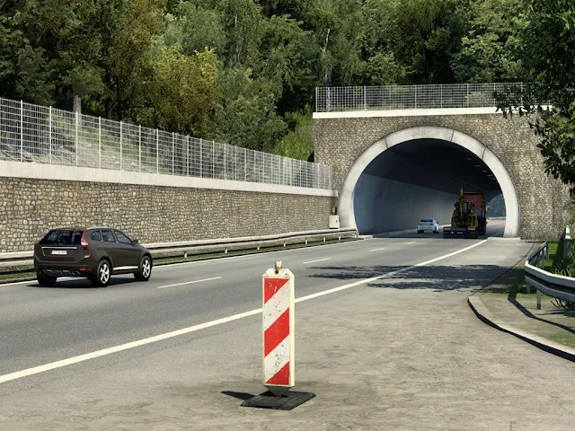 德國的行車隧道