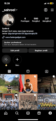 cara melihat postingan yang kita sukai di instagram