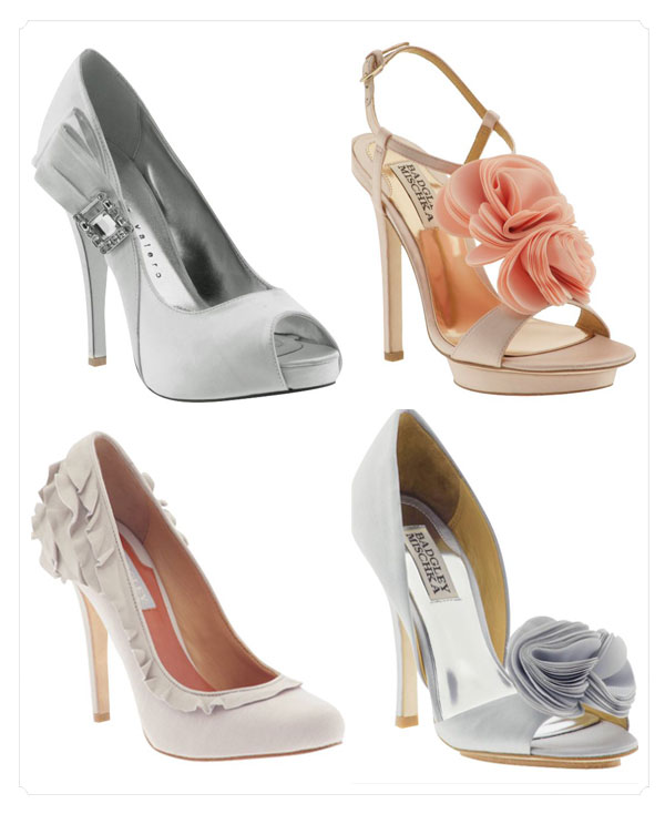The pair of bridal shoes also plays a role The discussion covers are 