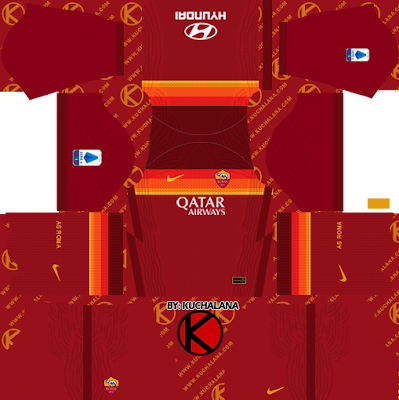 AS Roma Kits 2020/2021 -  DLS2019 Kits