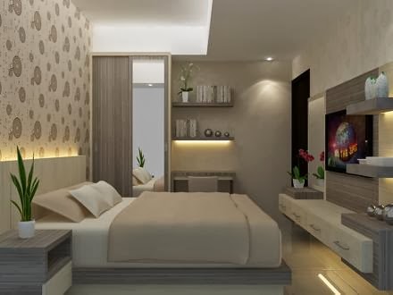 Gambar Desain Interior Apartemen Studio