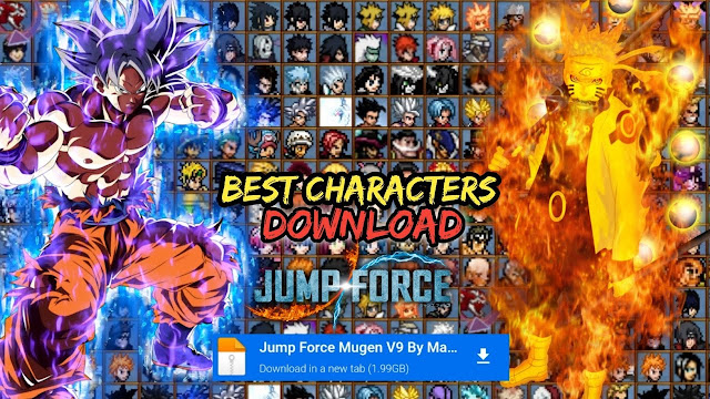 ᐈ JUMP FORCE MUGEN V8 – 【 Mugen Games 2023 】