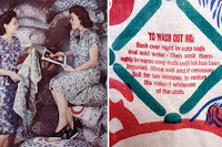 Alimentos y sacos de harina ropa y vestidos de los años 1930
