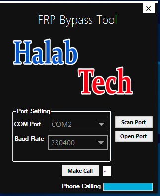 frp bypass tool (Halab Tech Call Method Frp Bypass Any Androdi Mobile 2019