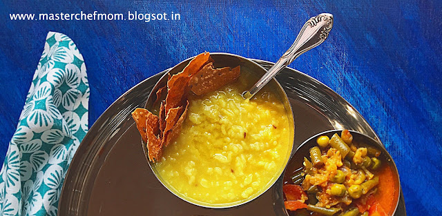 Khichdi | How to make Rajasthani Style Plain Khichdi