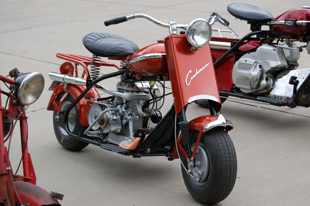 MOTORCYCLE 74: Cushman scooters