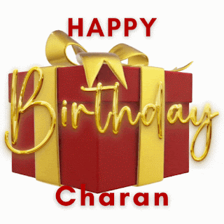 Happy Birthday Charan GIF