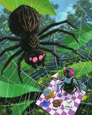 spider web picnic food