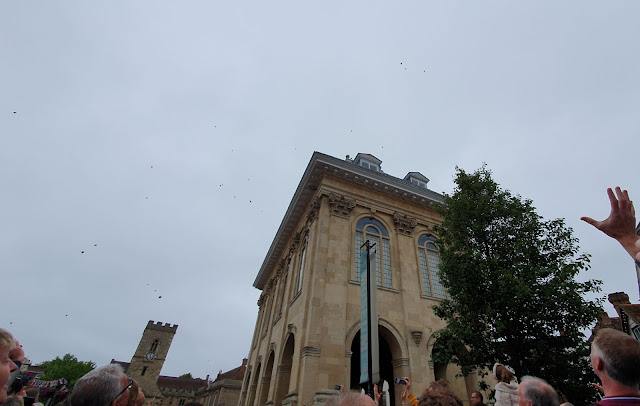 Platinum Jubilee Bun Throwing in Abingdon