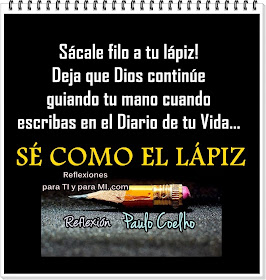 Tercera cualidad: El lápiz siempre permite que usemos una goma para borrar aquello que está mal. Entiende que corregir algo que hemos hecho no es necesariamente algo malo, sino algo importante para mantenernos en el camino de la justicia.