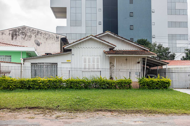 Casa de madeira em Curitiba