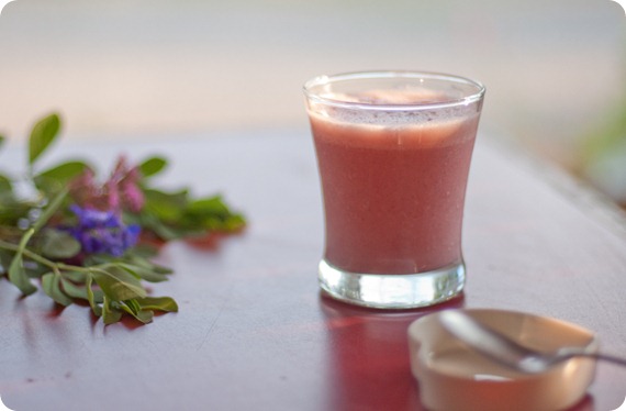 oat strawberry ginger smoothie-40