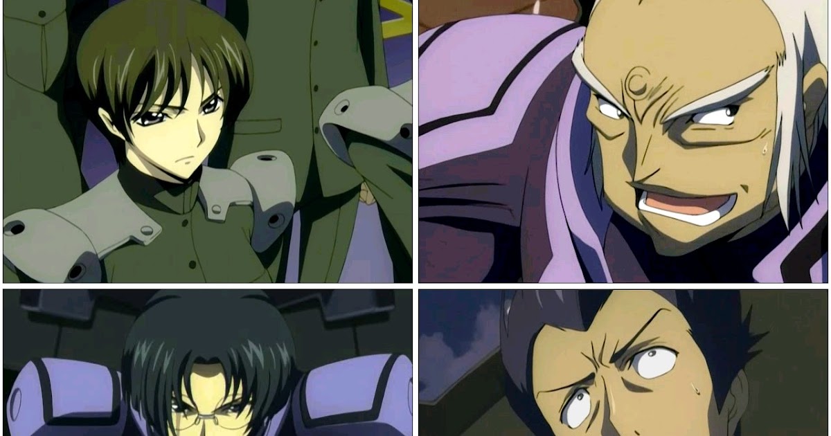 Code Geass Lelouch Of The Rebellion コードギアス 反逆のルルーシュ Les 4 Camarades De Todo Four Holy Swords