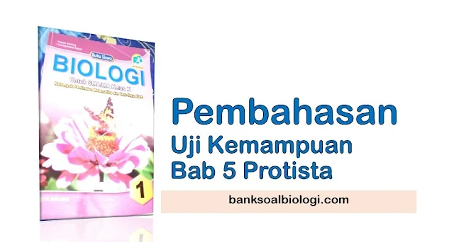 Pembahasan Uji Kemampuan Biologi Kelas X Bab 5 Protista, Buku CV Arya Duta Penulis Robin Ginting dan Lili Abdullah Rojak