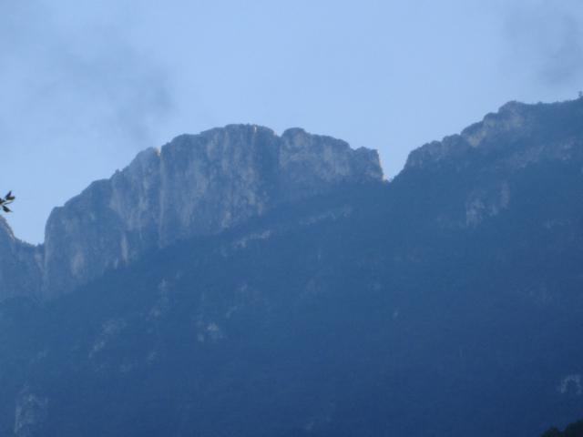 Sierra Madre Mountains in Monterrey, Mexico