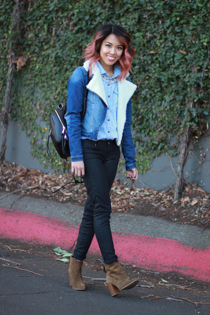 double denim outfit ideas