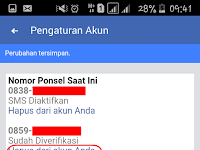 Cara Mengganti Nomor Hp Di Facebook Yang Lupa Kata Sandi