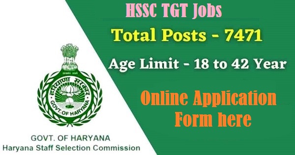 Haryana HSSC TGT Recruitment 2022