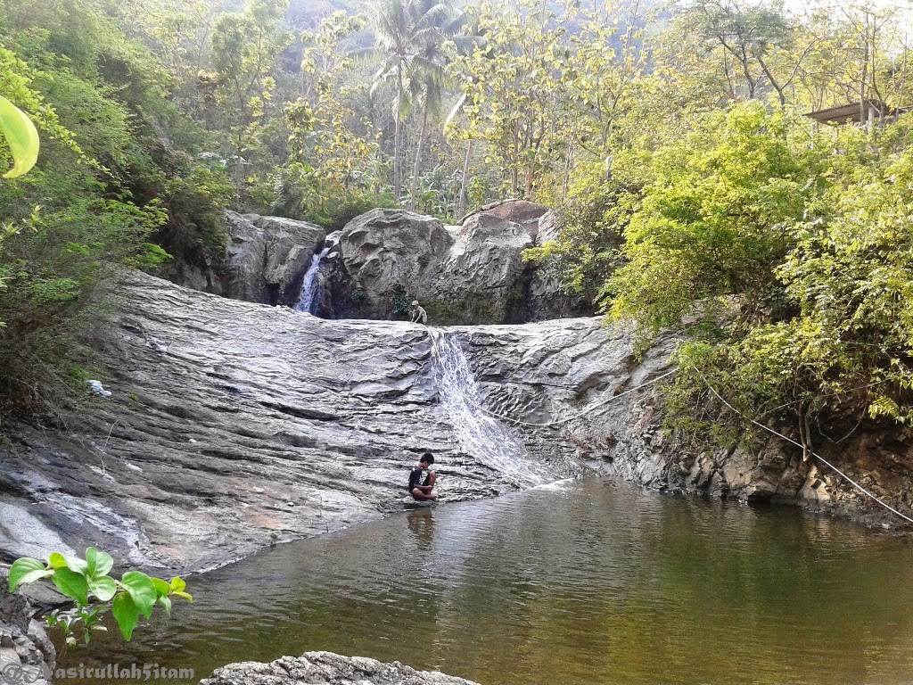 Curug Gendangsari yang kedua, seperti kolam renang