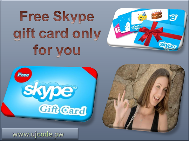 Skype gifts-free Skype codes-Skype Cards generator 