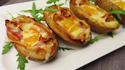 Punjeni Krumpir - Savršena Večera | Stuffed Potato Skins - Perfect Dinner