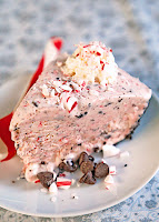 Peppermint Chocolate Chip Ice Cream Pie {No Machine Required}