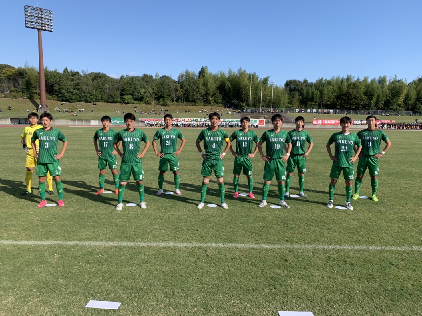 作陽サッカー部男子 10月