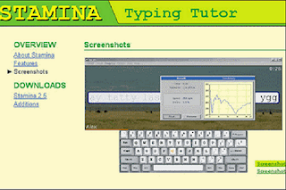 stamina typing tutors