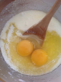 baking preparation eggs