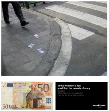 Creative money advertising