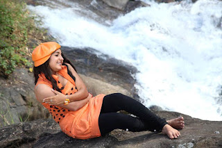 Bhama near waterfall