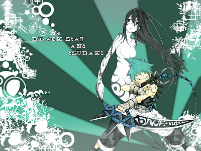 Site Blogspot  Star Wallpaper on Soul Eater Black Star And Tsubaki Wallpaper